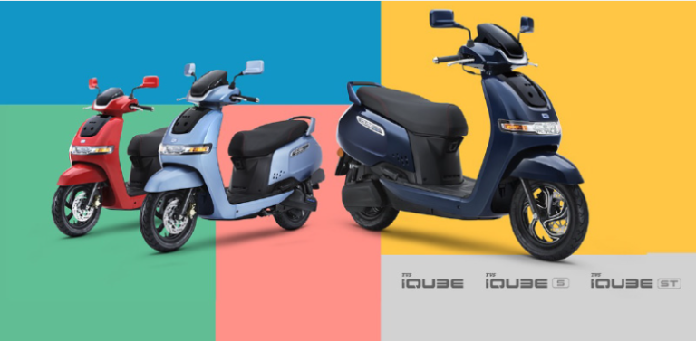 TVS iqube electric scooter